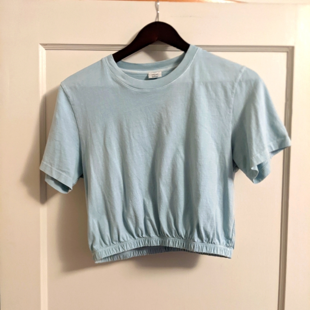 Aritzia Wilfred Crop T-shirt